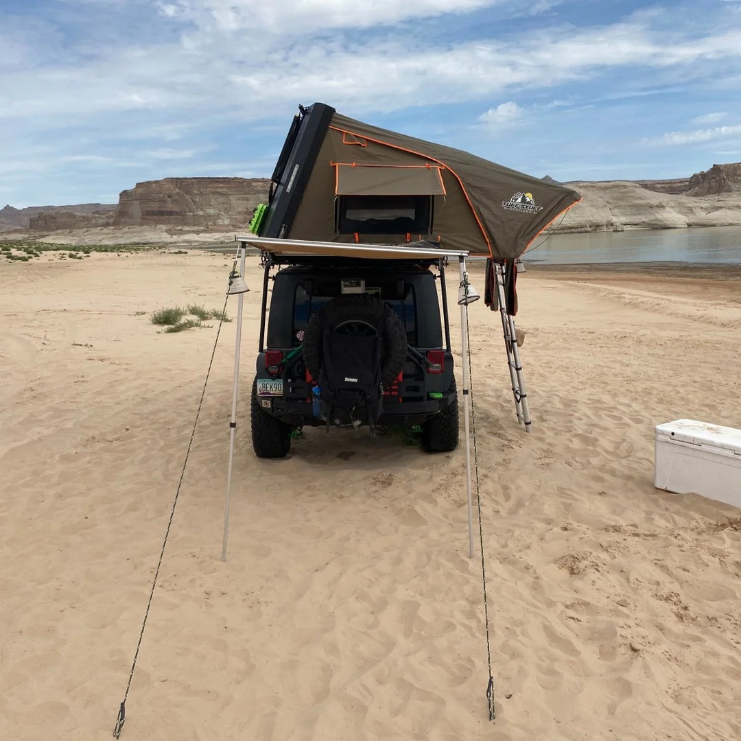 Tuff Stuff tent closed position