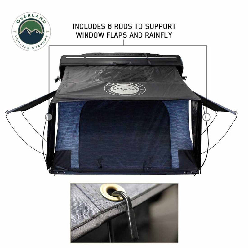 Cantilever hardshell tent