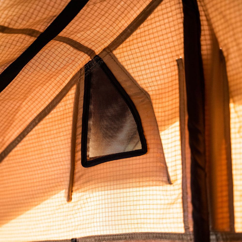Car roof rack tent