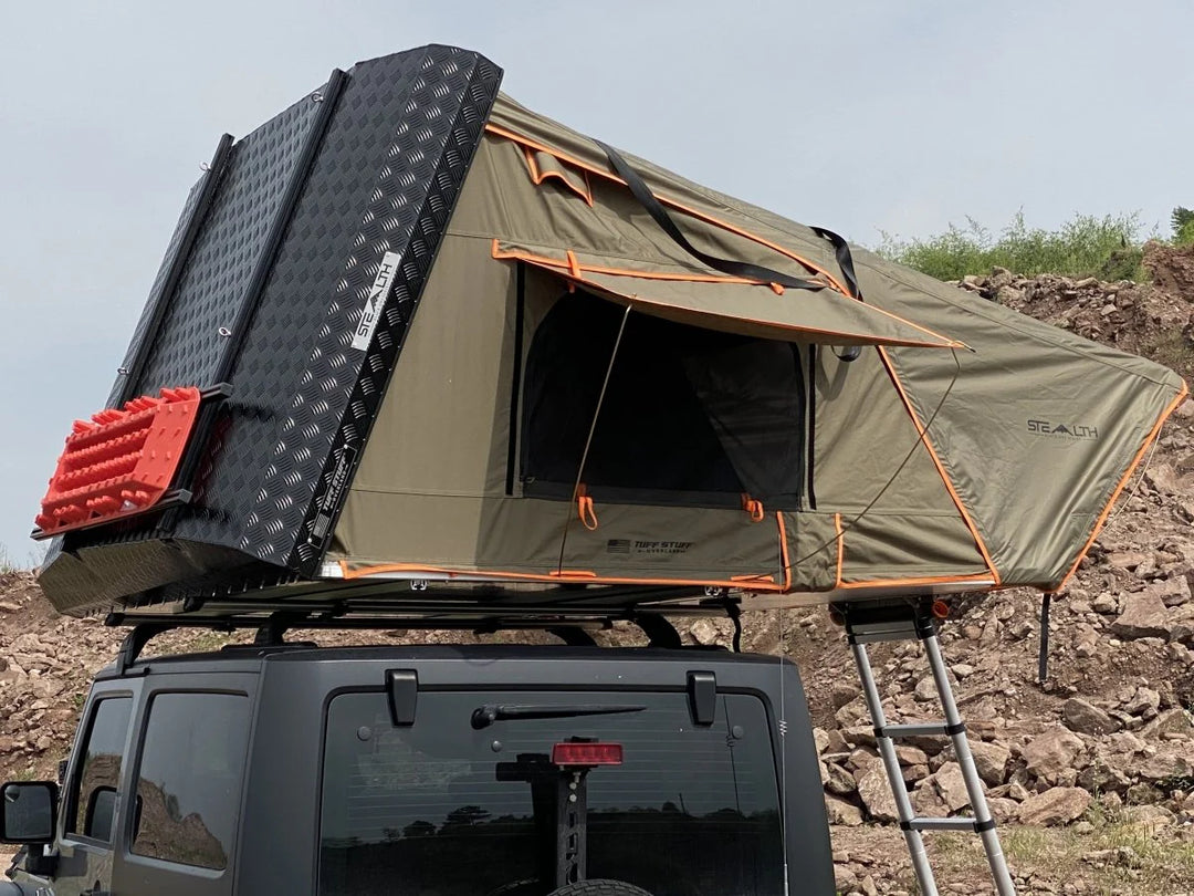 Overlanding rooftop tent system