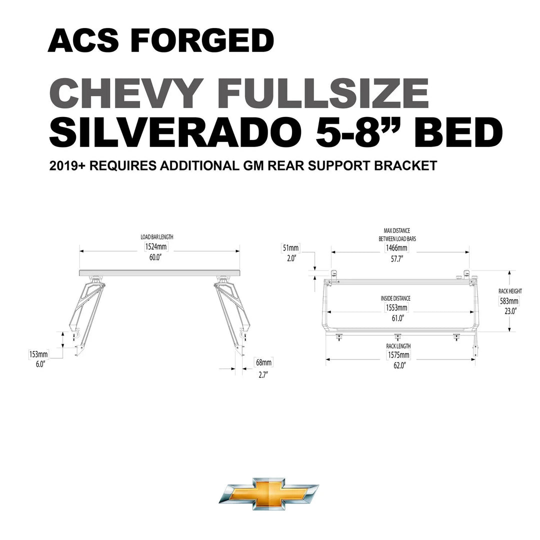 Chevrolet Truck Bed Rack ACS