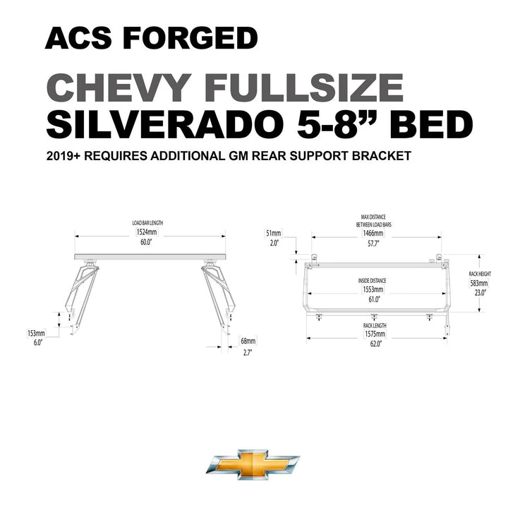 Chevrolet Truck Bed Rack ACS