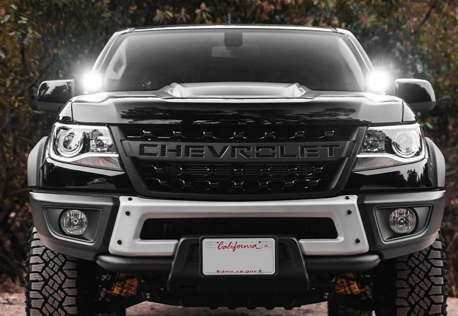 Overland Junction Cali Raised LED 2015-2022 Chevy ColoradoCanyon Low Profile Ditch Light Mounting Brackets