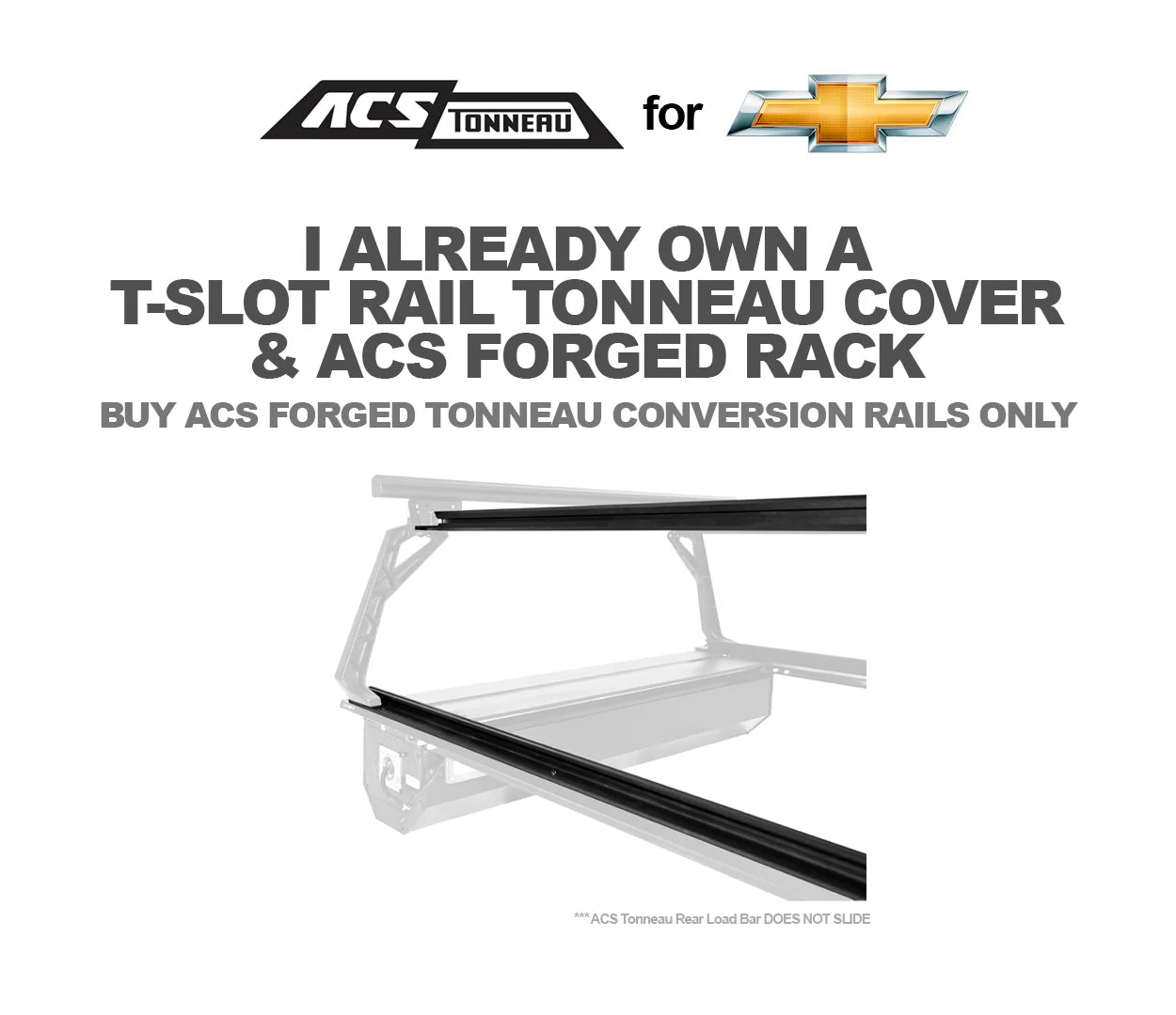Leitner ACS FORGED TONNEAU - RAILS ONLY - Chevrolet Reviews