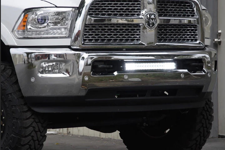 Overland Junction Cali Raised LED 2010-2018 Dodge 25003500 22 Bumper Hidden LED Light Bar Mounting Brackets