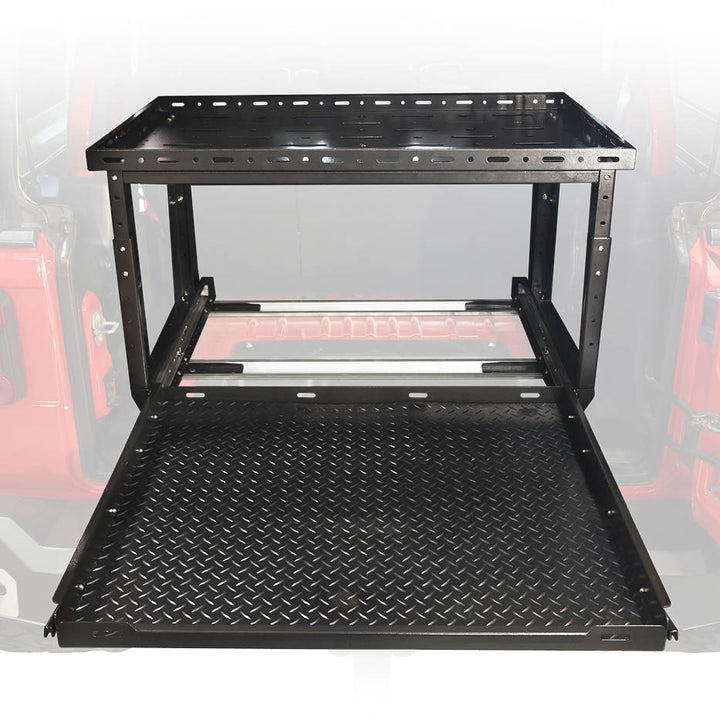OVS Cargo Storage Rack with Shelf and Sliding Extension Review