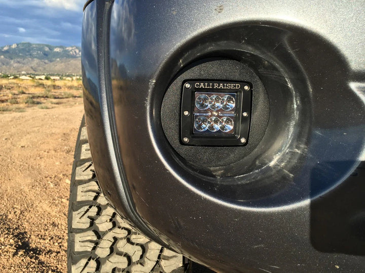 Overland Junction Cali Raised 2005-2011 Toyota Tacoma LED Fog Light Pod Replacement Mounting Brackets