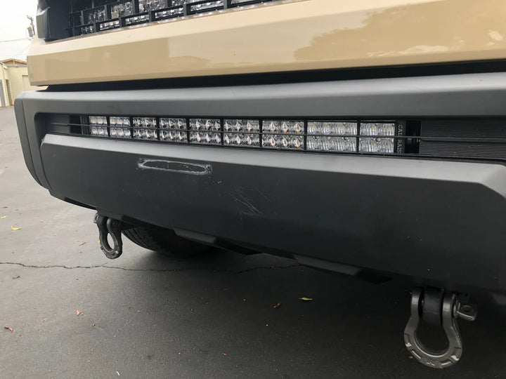 Overland Junction Cali Raised LED 2014-2021 Toyota Tundra 32 Lower Bumper Hidden LED Light Bar Mounting Brackets