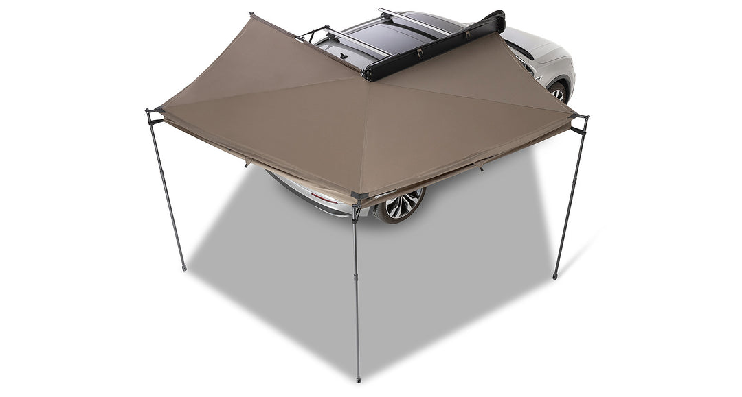 Rhino-Rack Batwing Compact awning folded view