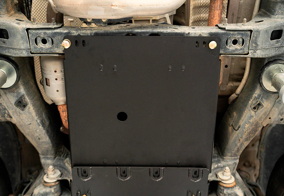 Tacoma transmission skid plate