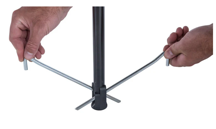 easy installation batwing awning 