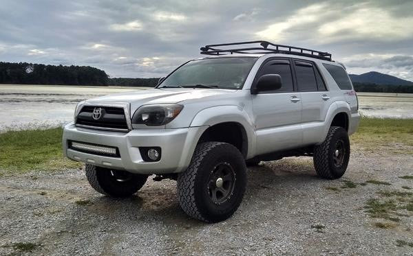 Overland Junction Cali Raised LED 2003-2009 Toyota 4Runner 32" Lower Bumper Flush LED Light Bar Mounting Brackets