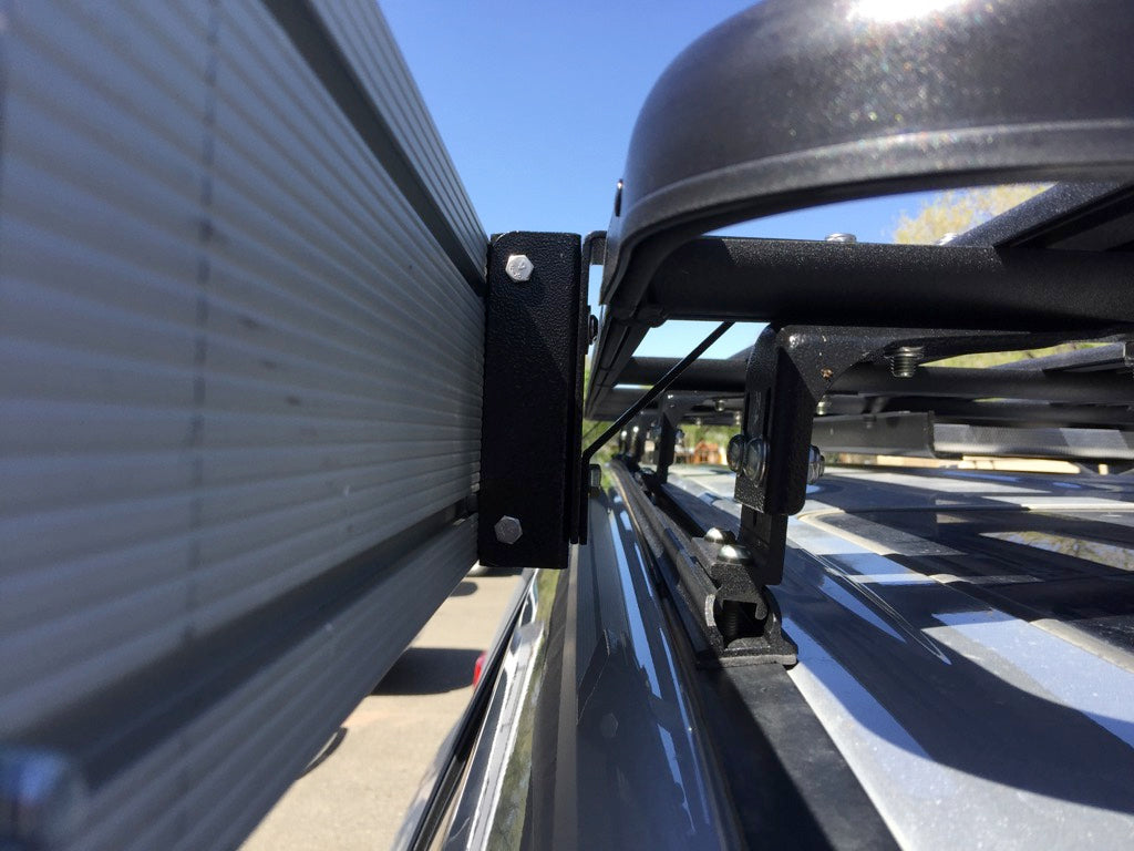 Roadside shade awning