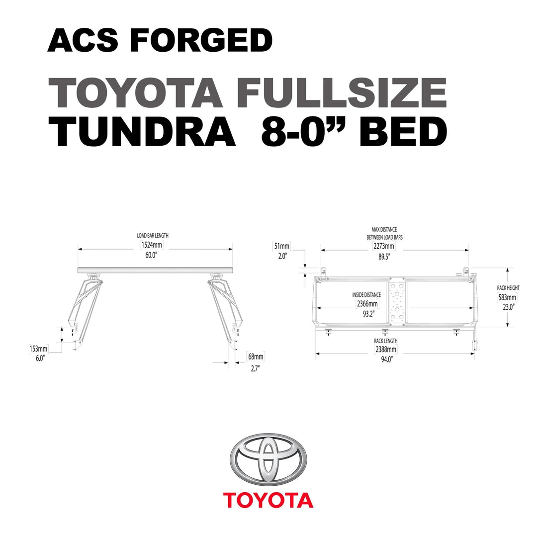 ACS FORGED Rack Toyota