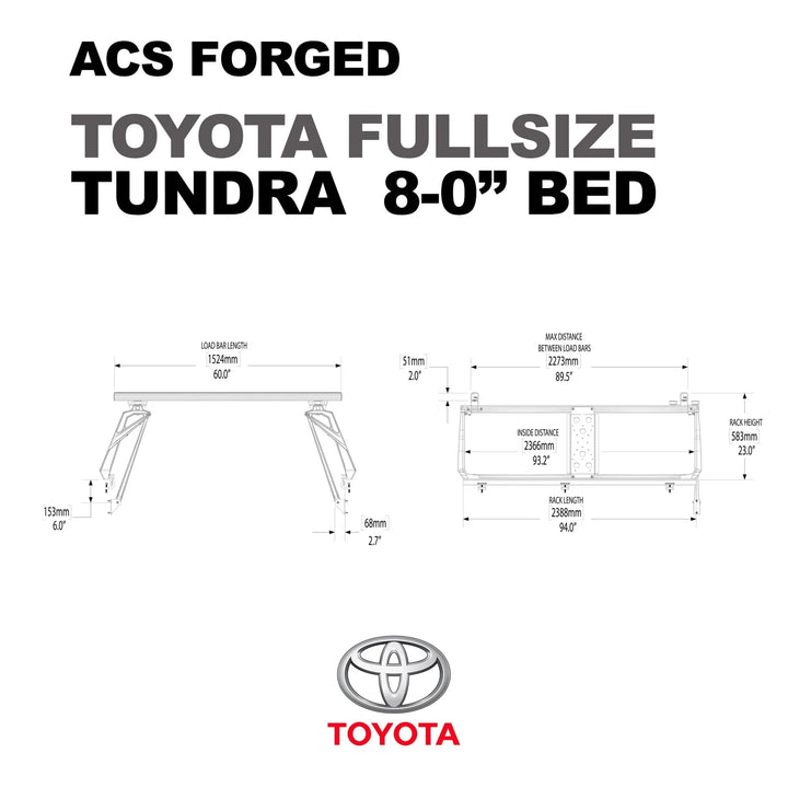 ACS FORGED Rack Toyota