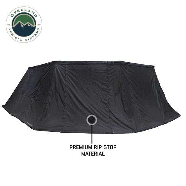 OVS awning mounted on SUV