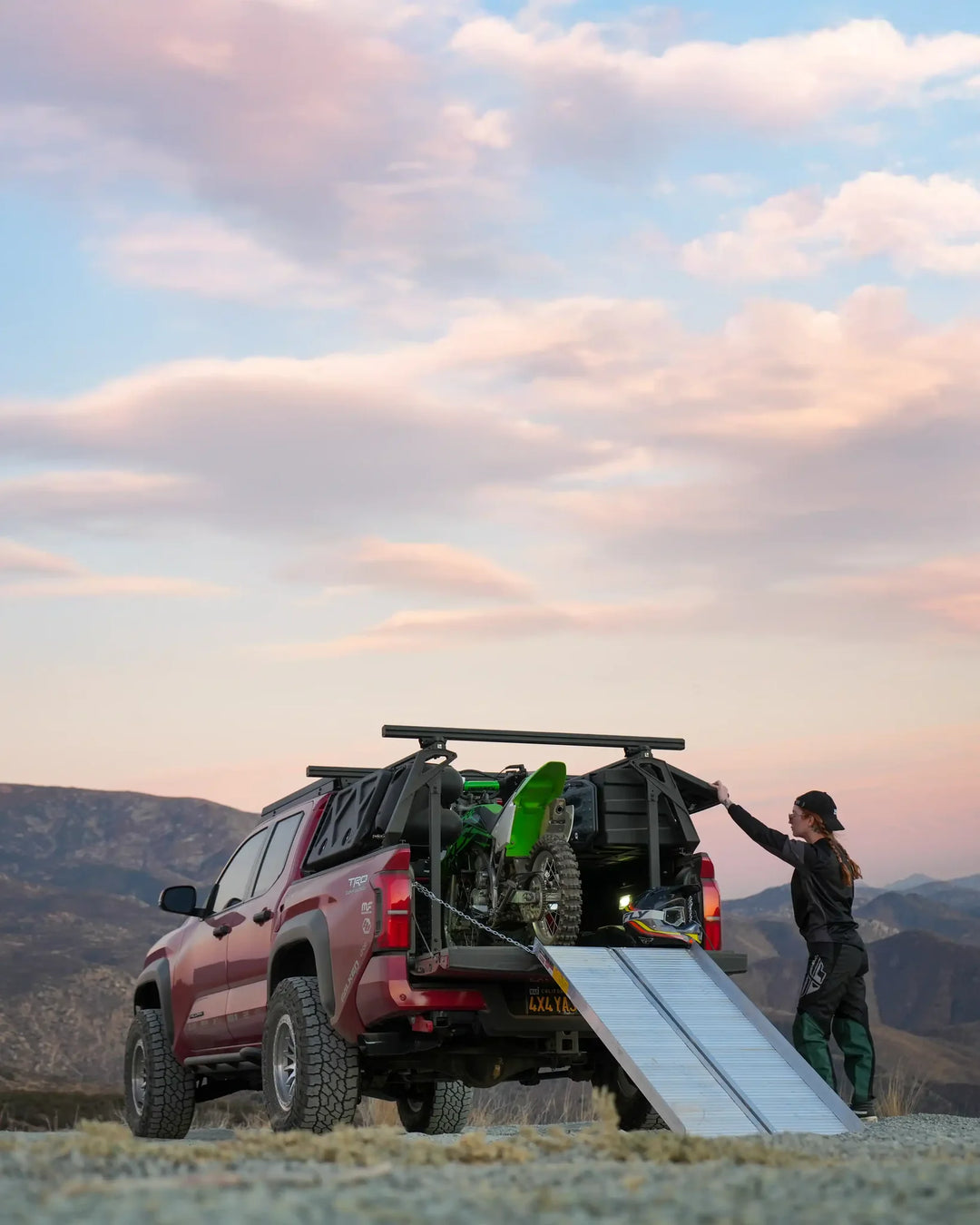 Forged Aluminum Bed Rack Toyota