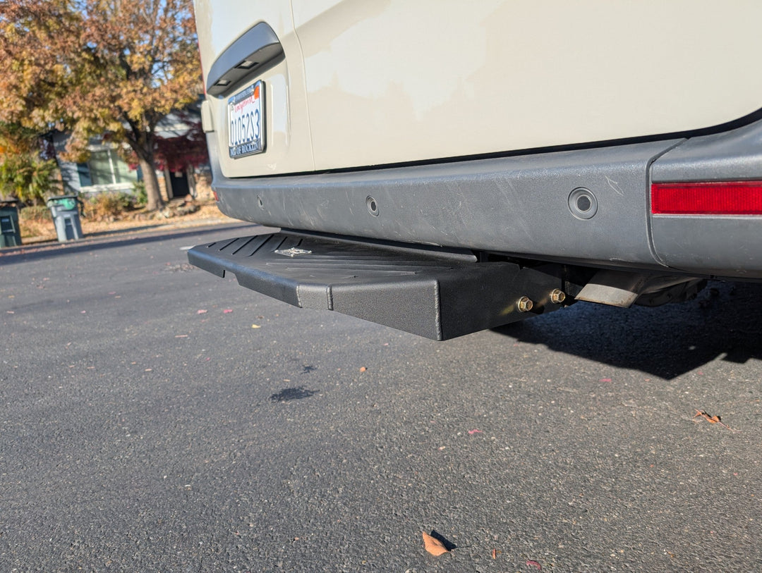 Overland Junction CAtuned Off-Road Mercedes Sprinter Rear Plateau Step