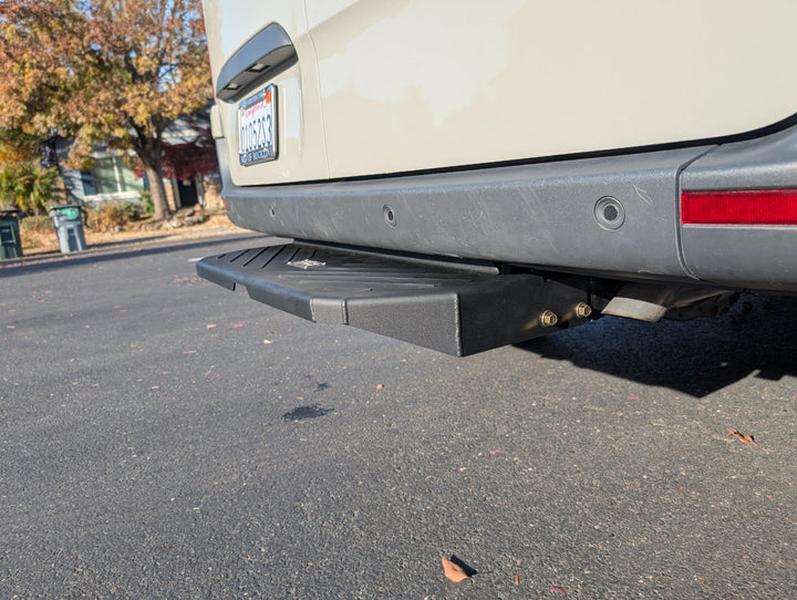 Overland Junction CAtuned Off-Road Mercedes Sprinter Rear Plateau Step