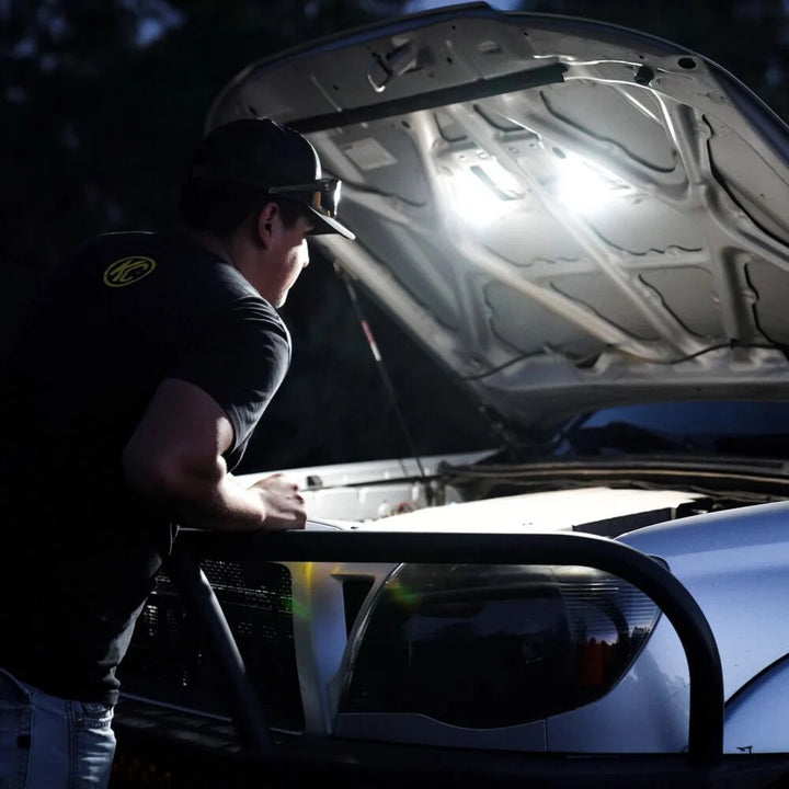 Compact LED flood pods