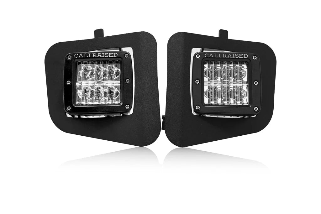 Overland Junction Cali Raised LED 2014-2021 Toyota Tundra LED Fog Light Pod Replacement Mounting Brackets