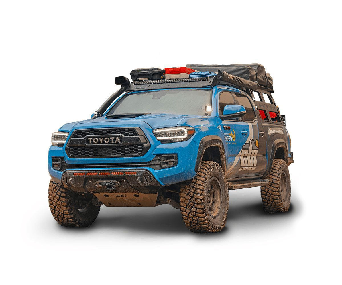 Overland Junction Prinsu Special Edition Toyota Tacoma Roof Rack With Desert Air Intake Fitment  2005-2023