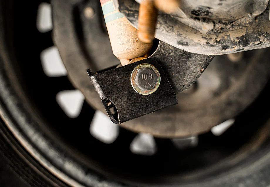 Tacoma rear shock skid