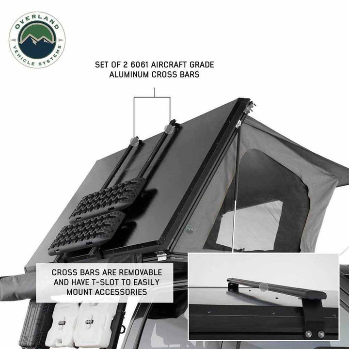 OVS rooftop tent black shell