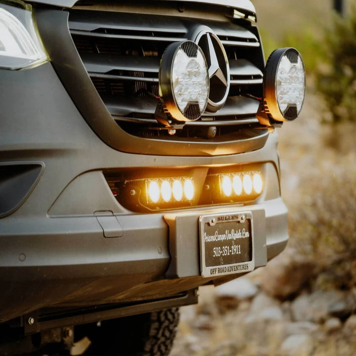 KC HiLiTES bumper grille LED