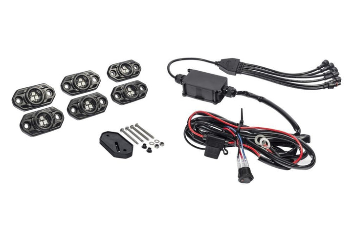 KC C‑Series RGB LED 6‑light kit unboxing