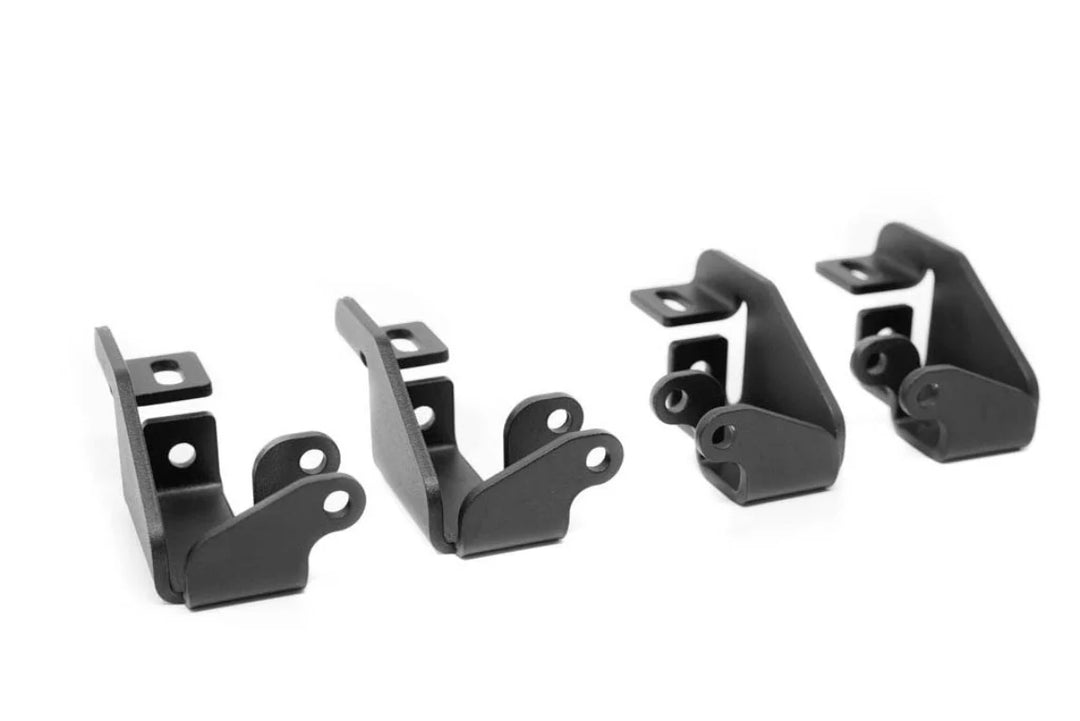 Overland Junction Cali Raised LED 360 Pod Mounts for Premium Roof Rack
