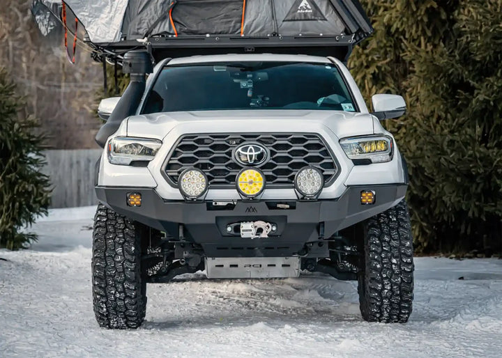 Backwood Adventure Mods Toyota Tacoma (2016+) Hi-Lite Overland Front Bumper - No Bull Bar