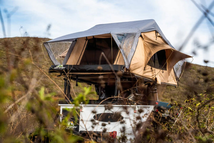 Car camping rooftop tent