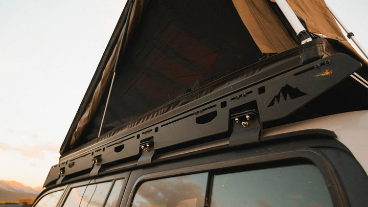 Adventure-ready Land Cruiser roof rack
