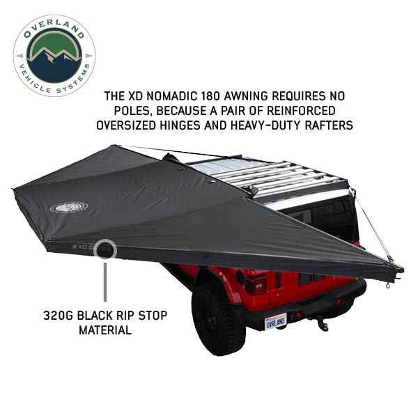 overland vehicle systems awning 180