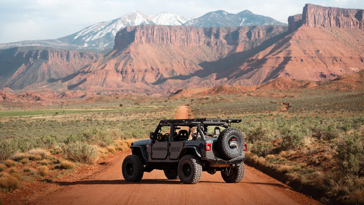 Sherpa JLU QDHD roof rack Jeep