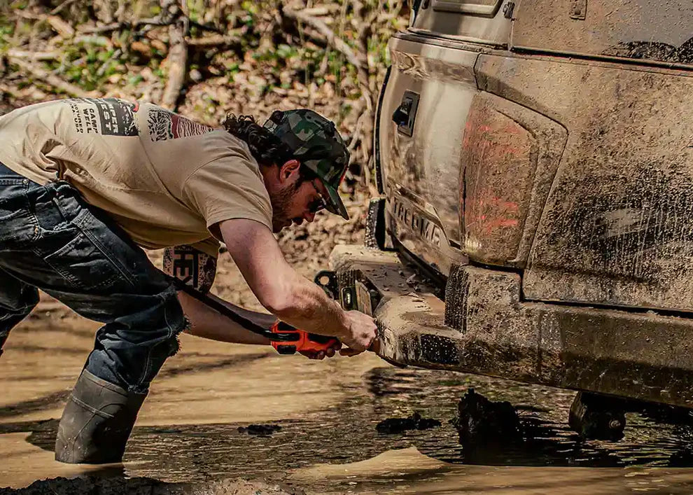 Off-road Tacoma bumper