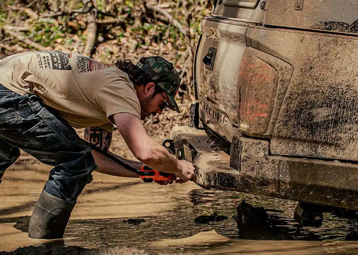 Off-road Tacoma bumper