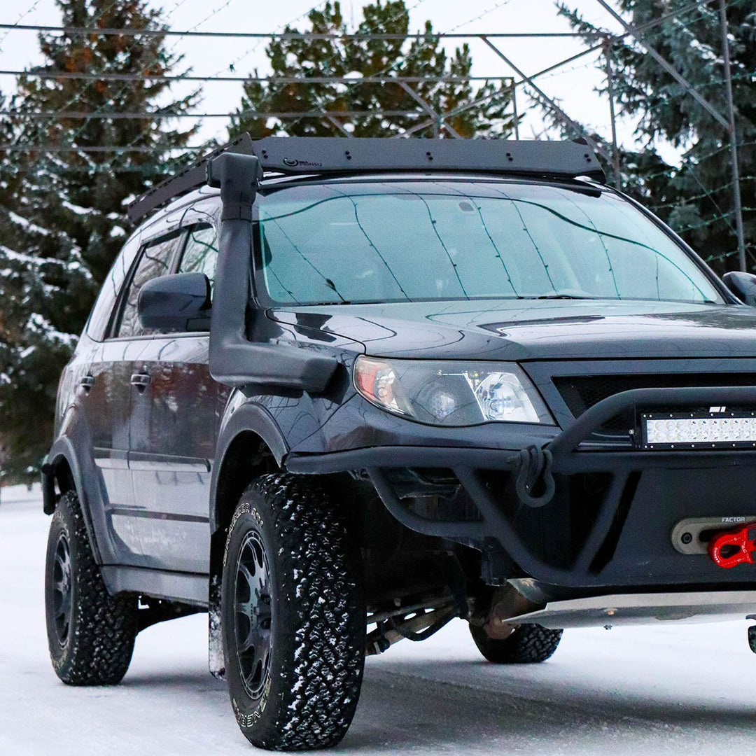 Rugged Subaru Forester roof rack