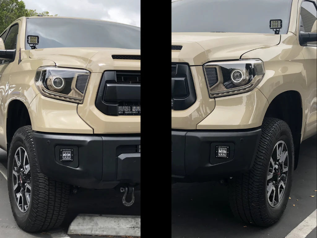 Cali Raised LED 2014-2021 Toyota Tundra LED Fog Light Pod Replacement Mounting Brackets Reviews