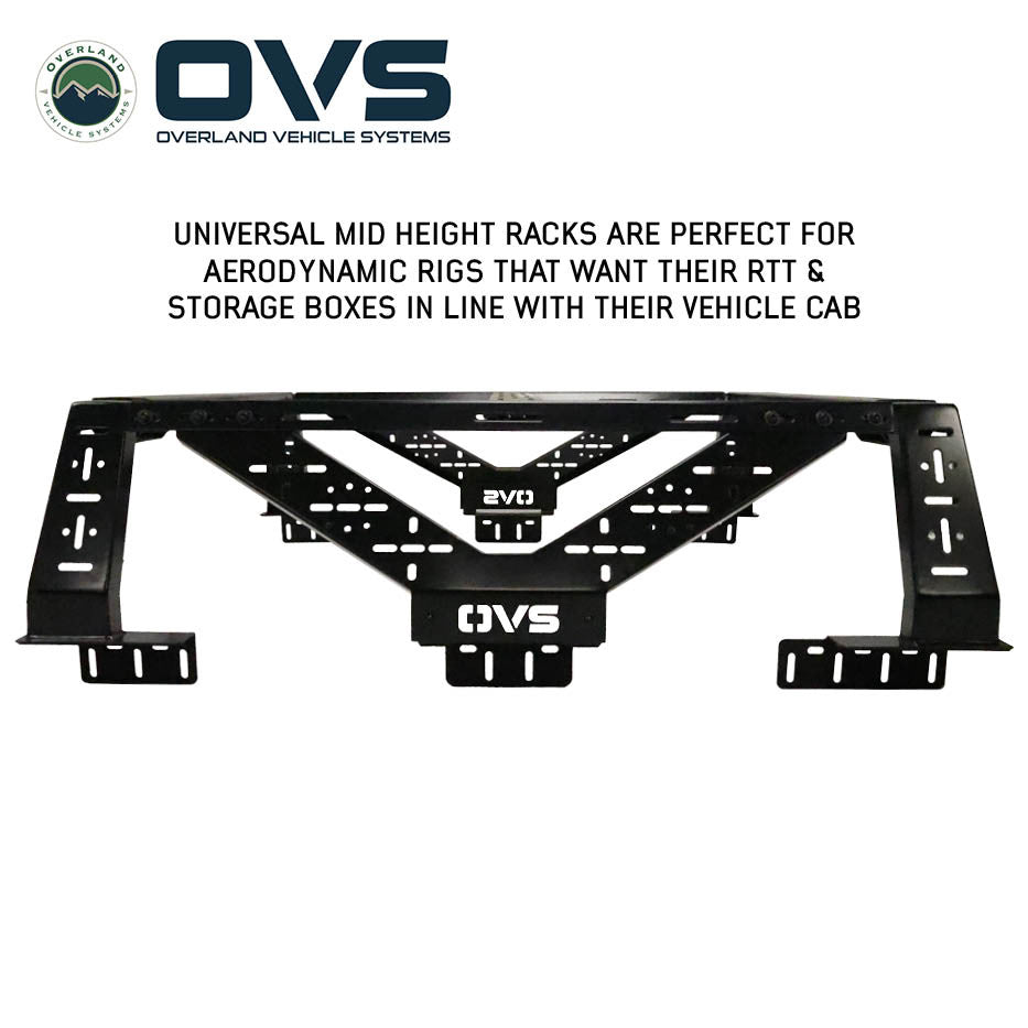 OVS truck rack black steel