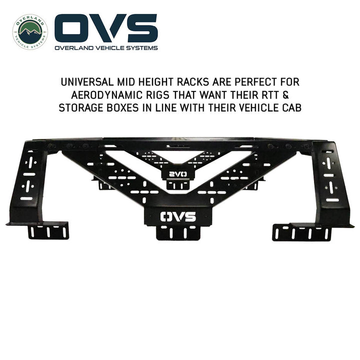 OVS truck rack black steel