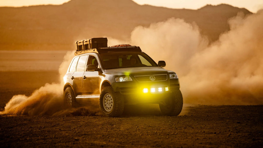 Adventure-ready Porsche Cayenne roof rack