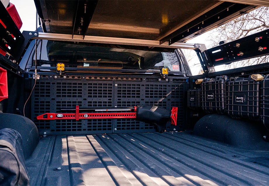 Toyota Tundra bed rail system