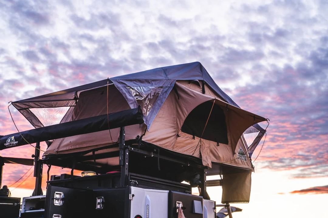 Portable roof top tent