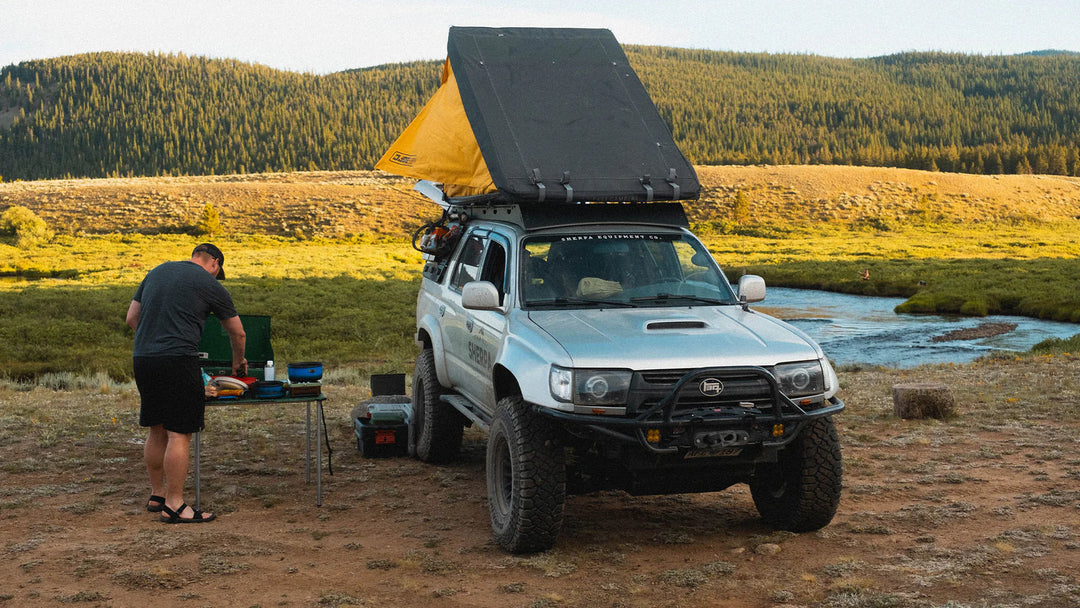 Adventure-ready Toyota 4Runner roof rack