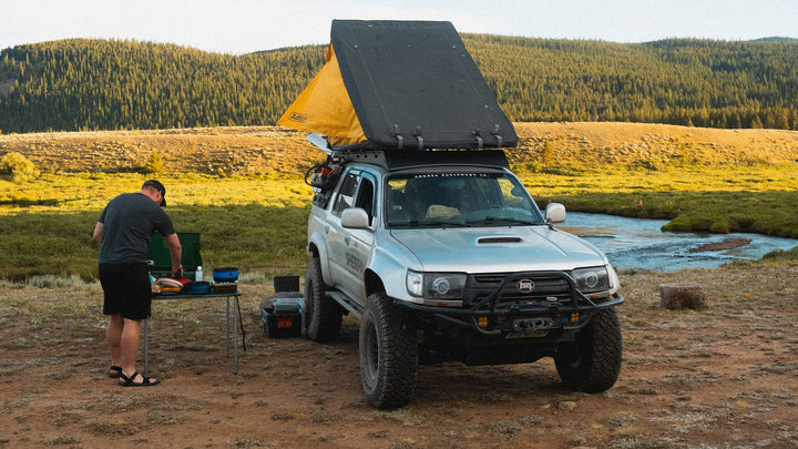 Adventure-ready Toyota 4Runner roof rack