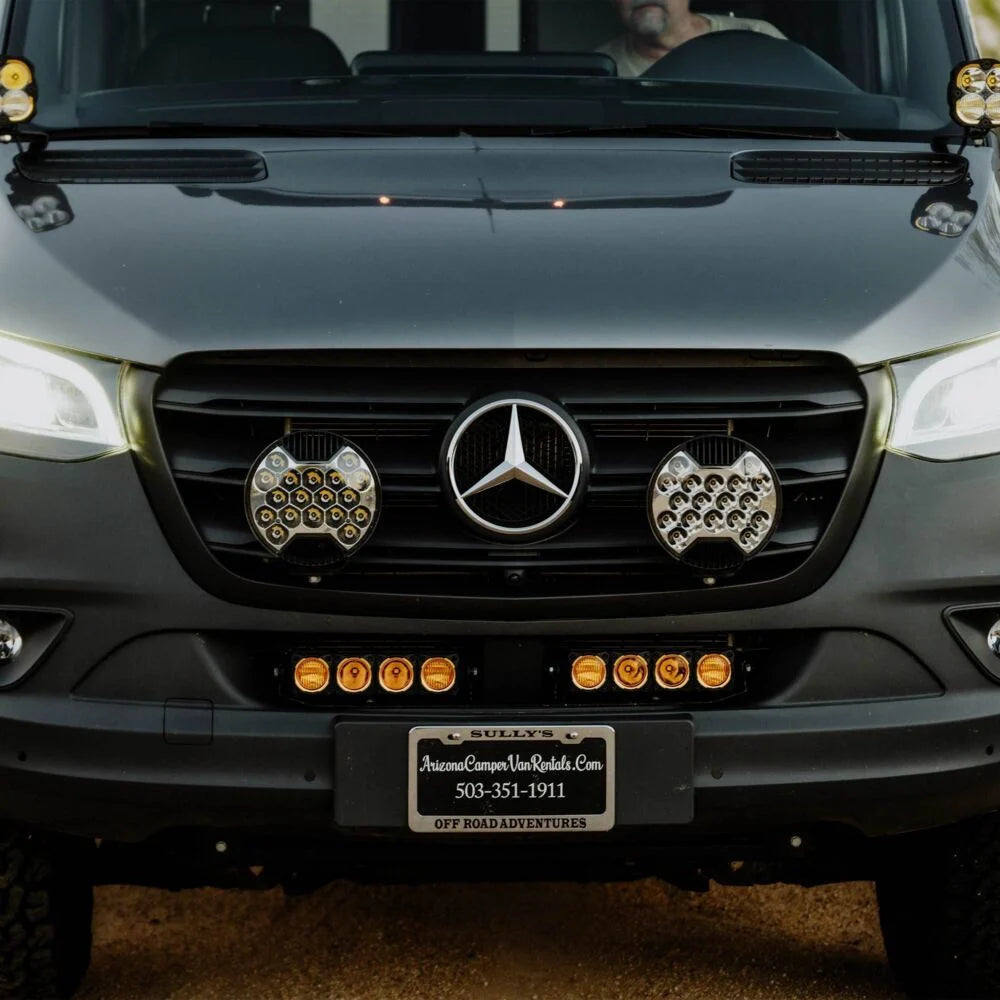 KC rugged off‑road light bar