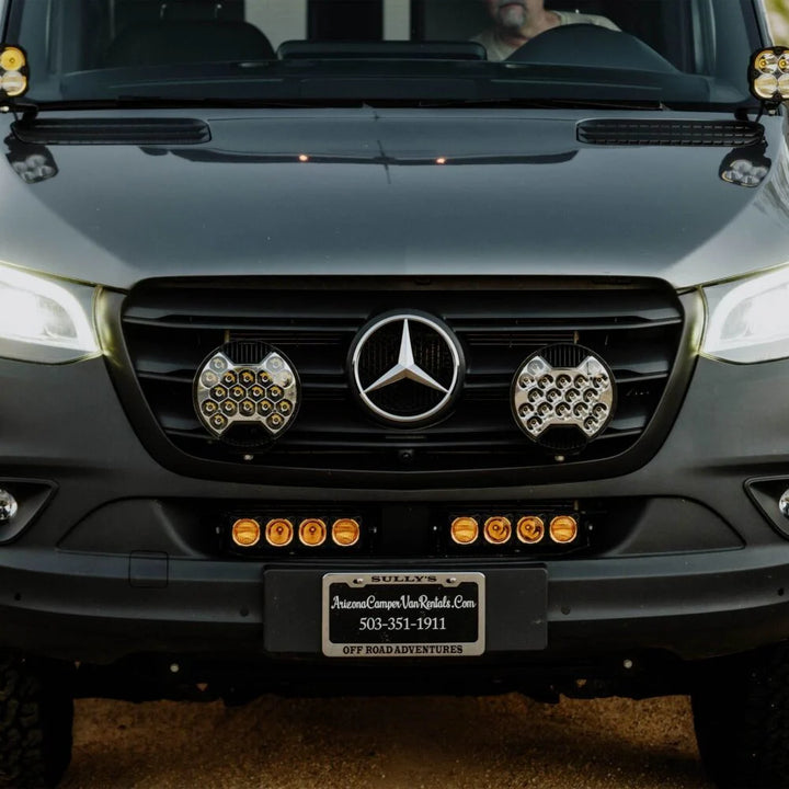 KC rugged off‑road light bar