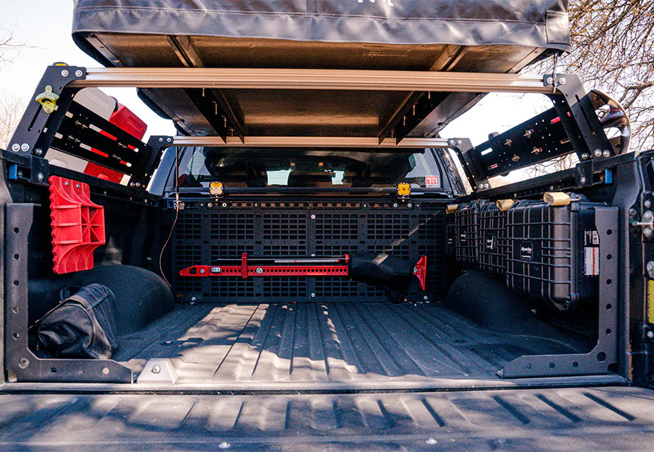 Tundra truck bed channel support